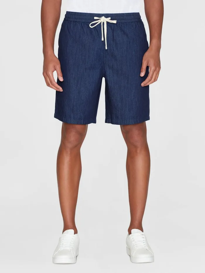 KnowledgeCotton Apparel Shorts FIG Loose Denim Classic Indigo Shorts Gotsvegan 8211 Men KnowledgeCotton Apparel Shorts FIG Loose Denim Classic Indigo Shorts Gotsvegan 8211 Men