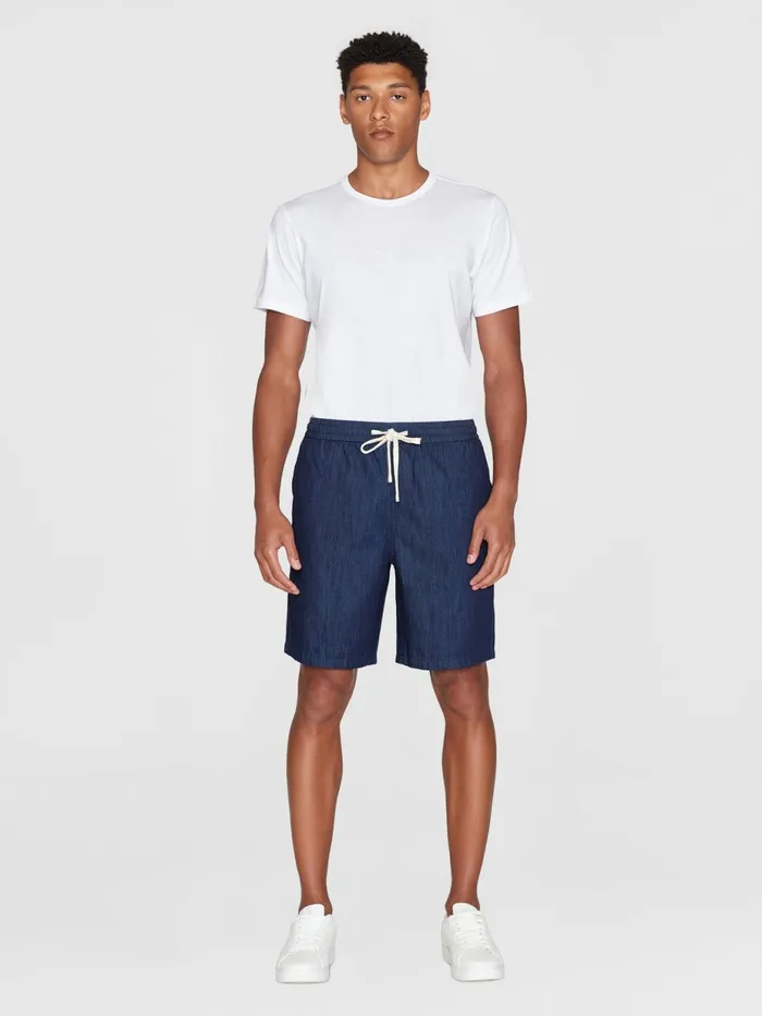 KnowledgeCotton Apparel Shorts FIG Loose Denim Classic Indigo Shorts Gotsvegan 8211 Men KnowledgeCotton Apparel Shorts FIG Loose Denim Classic Indigo Shorts Gotsvegan 8211 Men