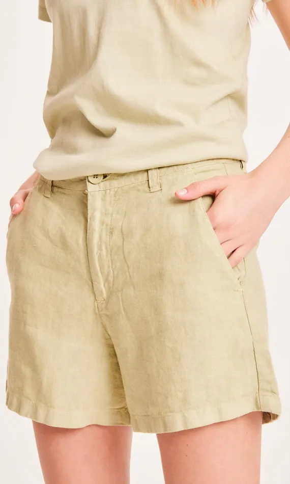 KnowledgeCotton Apparel Shorts SENNA Loose Shorts Lint 8211 Women