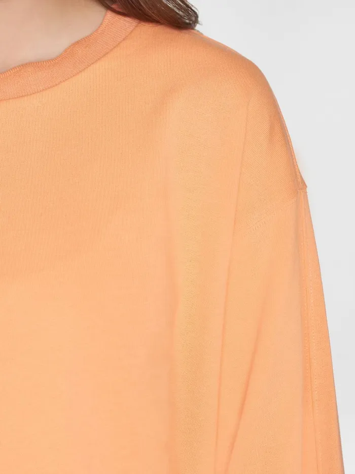 KnowledgeCotton Apparel Sweatshirts Ashape Fashion Sweat Cadmium Orange 8211 Women
