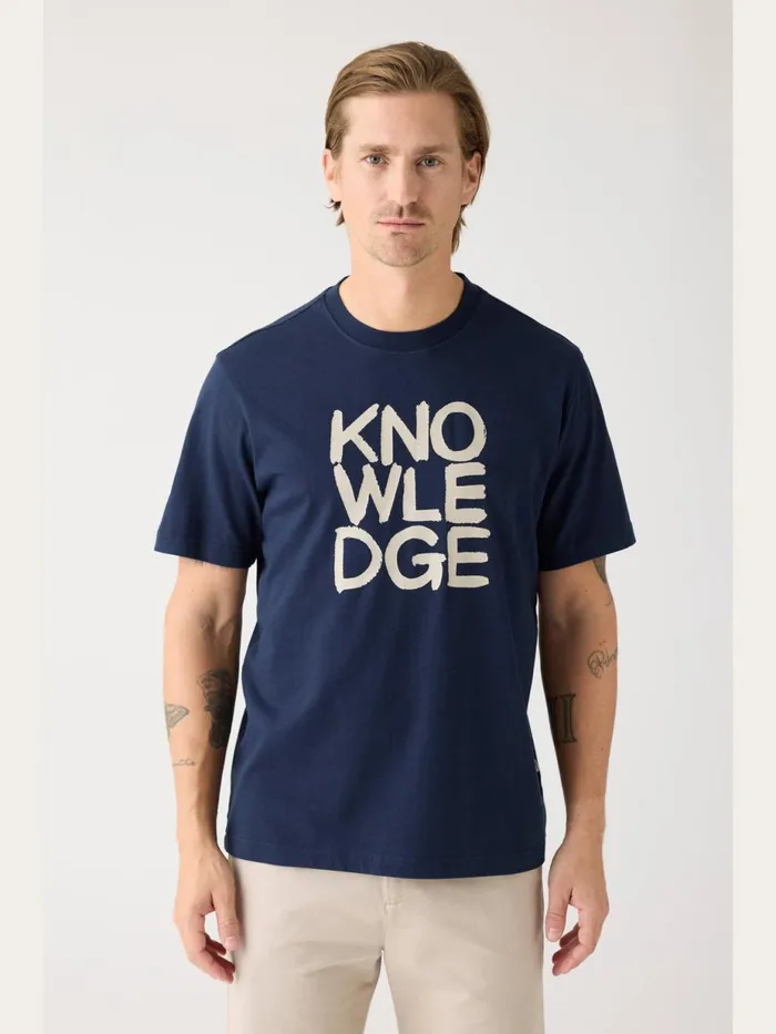 KnowledgeCotton Apparel TShirts Regular Short Sleeve Heavy Single Tshirt Regenerative Organic Certified 8211 Men KnowledgeCotton Apparel TShirts Regular Short Sleeve Heavy Single Tshirt Regenerative Organic Certified 8211 Men
