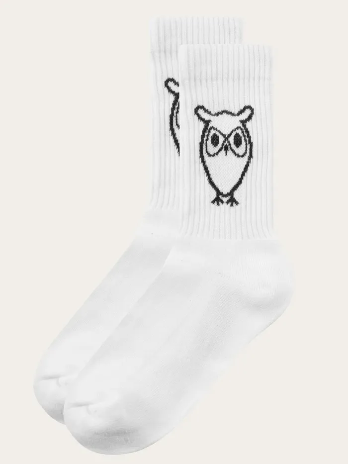 KnowledgeCotton Apparel Underwear And Socks 2pack Tennis Sock Bright White 8211 Men