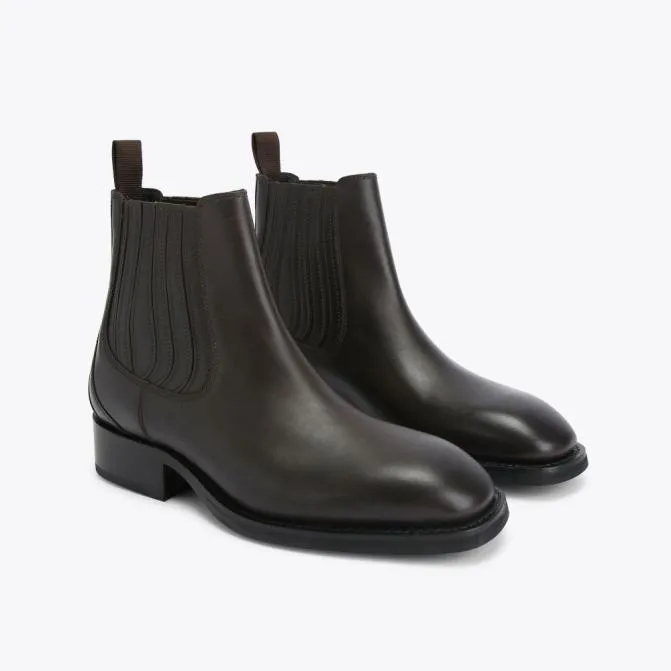 Kurt Geiger Boots Kemp Chelsea Boot Brown 8211 Women