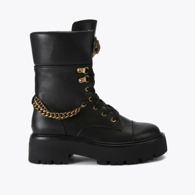 Kurt Geiger Boots Kensington Combat Boot Black 8211 Women