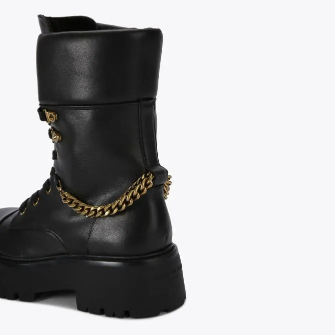 Kurt Geiger Boots Kensington Combat Boot Black 8211 Women