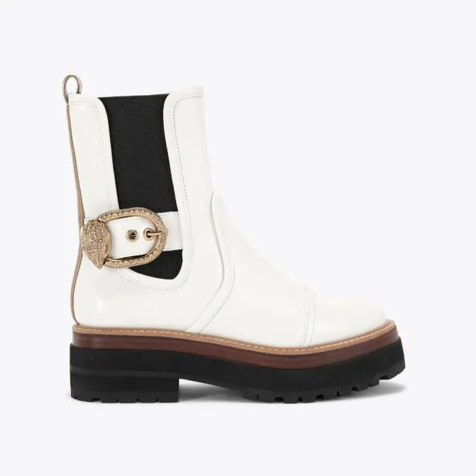 Kurt Geiger Boots Mayfair Chelsea Boot Bone 8211 Women