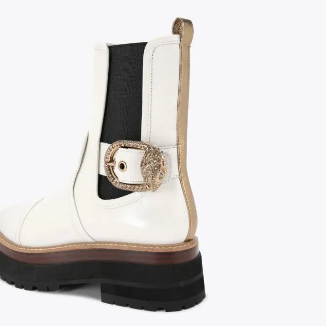 Kurt Geiger Boots Mayfair Chelsea Boot Bone 8211 Women