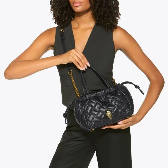 Kurt Geiger Crossbody Bags Small Kensington String Tote Bag Black 8211 Women