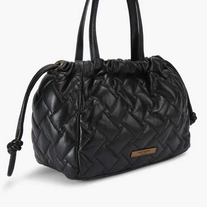 Kurt Geiger Crossbody Bags Small Kensington String Tote Bag Black 8211 Women
