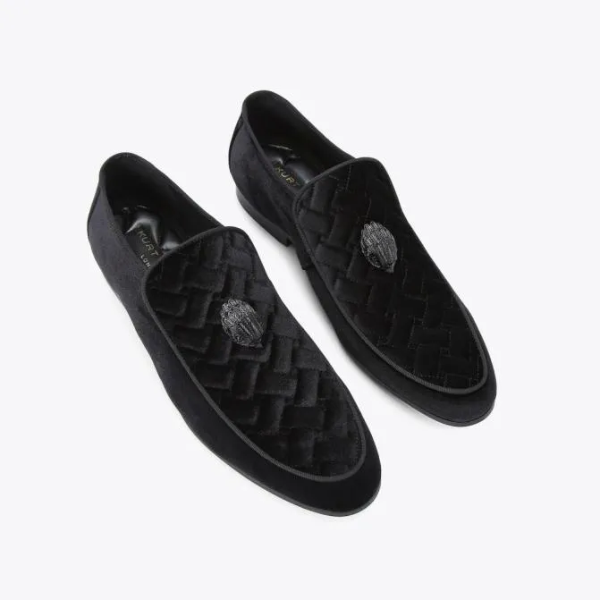 Kurt Geiger Dress Shoes Hugh Eagle Head Loafer Black Combination 8211 Men