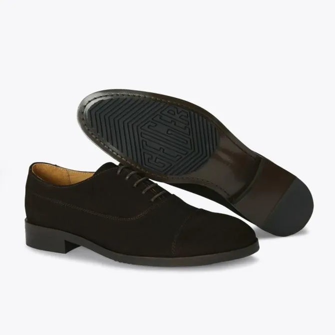 Kurt Geiger Dress Shoes Hunter Oxford Dark Brown 8211 Men