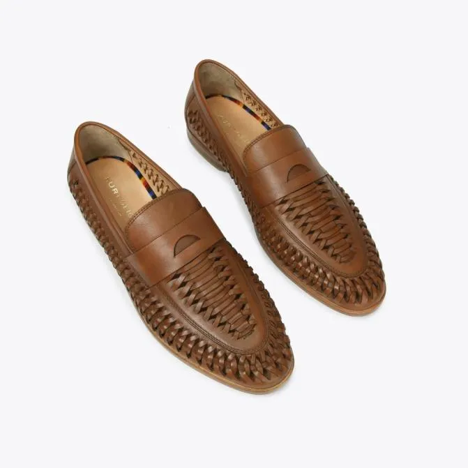 Kurt Geiger Dress Shoes Pablo Loafer Tan 8211 Men