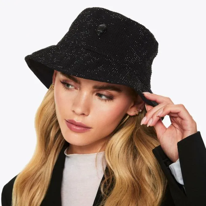Kurt Geiger Hats Kensington Bucket Hat Black 8211 Women