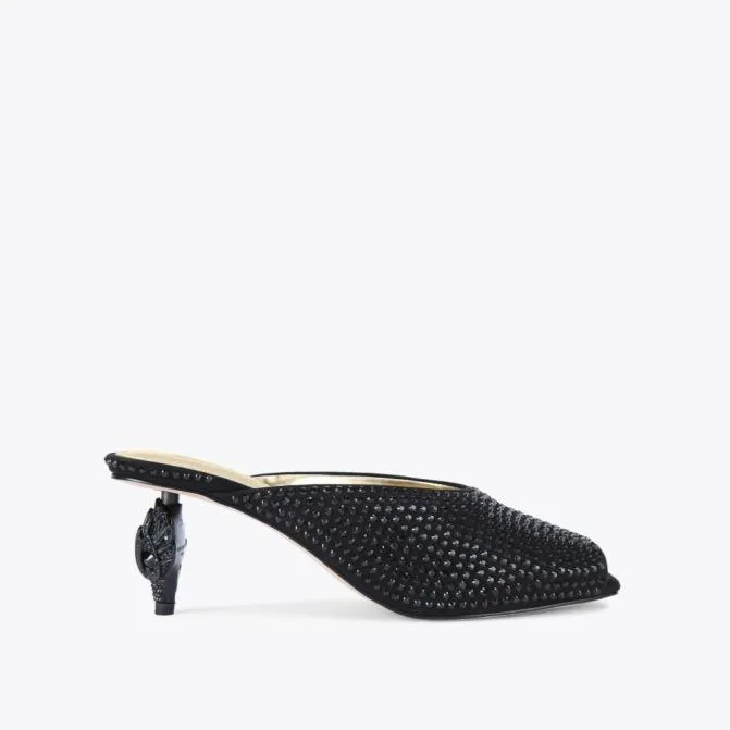 Kurt Geiger Heels Eagle Mule Heel Black 8211 Women