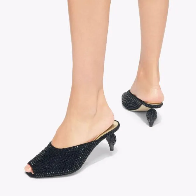 Kurt Geiger Heels Eagle Mule Heel Black 8211 Women