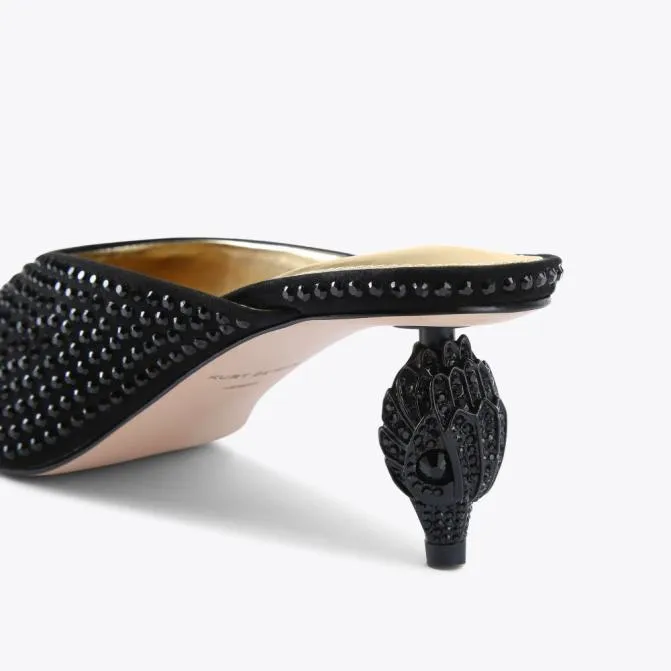 Kurt Geiger Heels Eagle Mule Heel Black 8211 Women