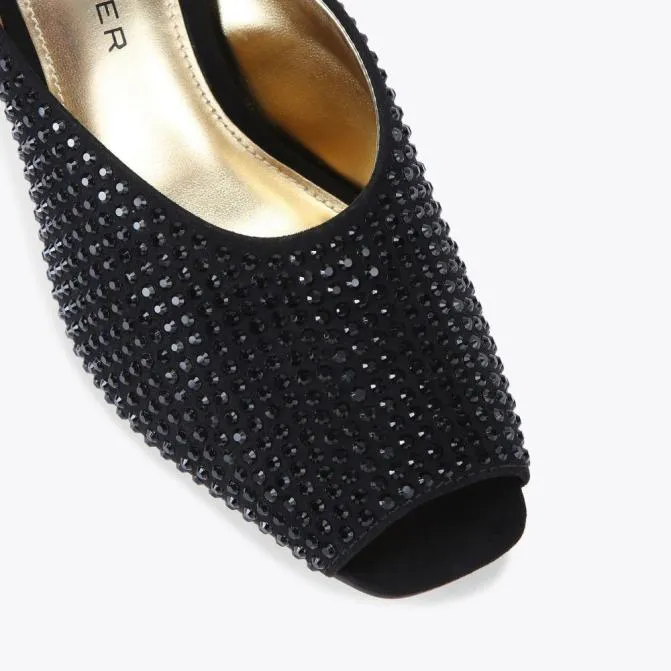 Kurt Geiger Heels Eagle Mule Heel Black 8211 Women