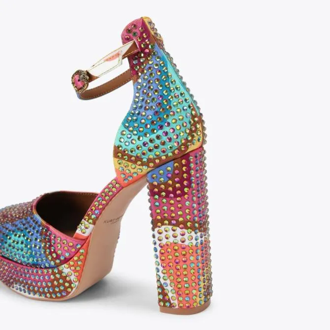Kurt Geiger Heels Shoreditch Platform Court Multiother 8211 Women