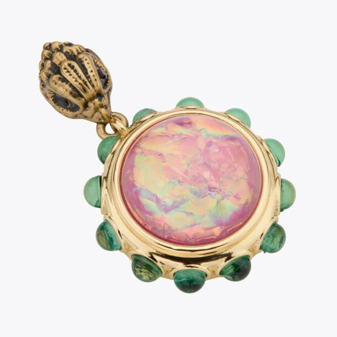 Kurt Geiger Jewelry Small Regency Drop Earring Pink 8211 Women