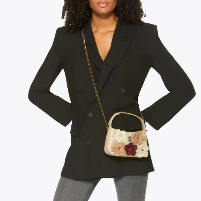 Kurt Geiger Mini Bags Mini Flower Bond Shoulder Bag Beige Other 8211 Women