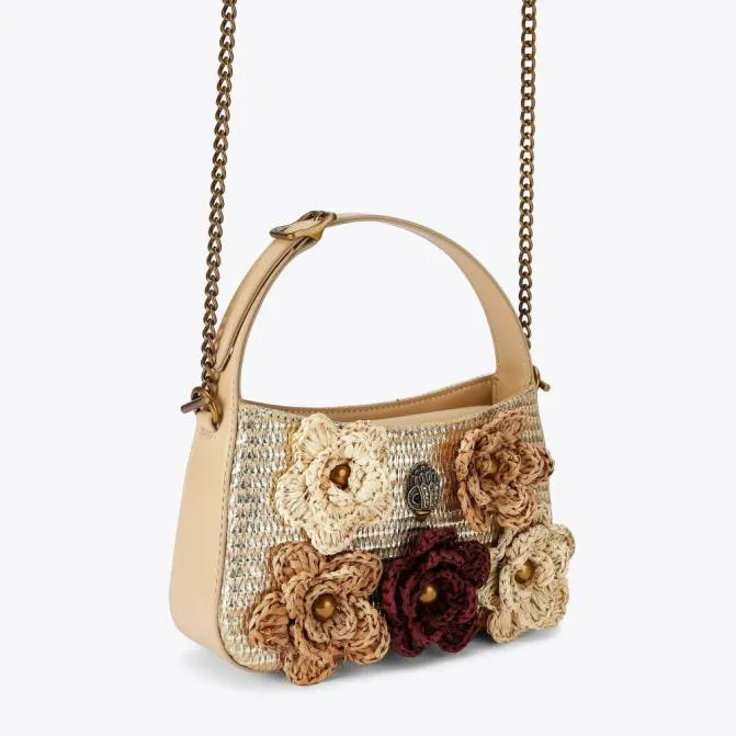 Kurt Geiger Mini Bags Mini Flower Bond Shoulder Bag Beige Other 8211 Women