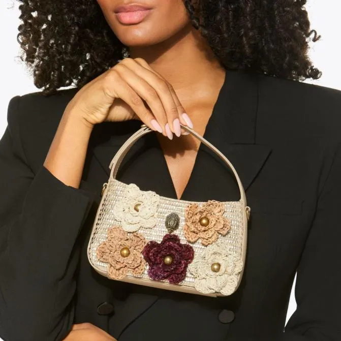 Kurt Geiger Mini Bags Mini Flower Bond Shoulder Bag Beige Other 8211 Women