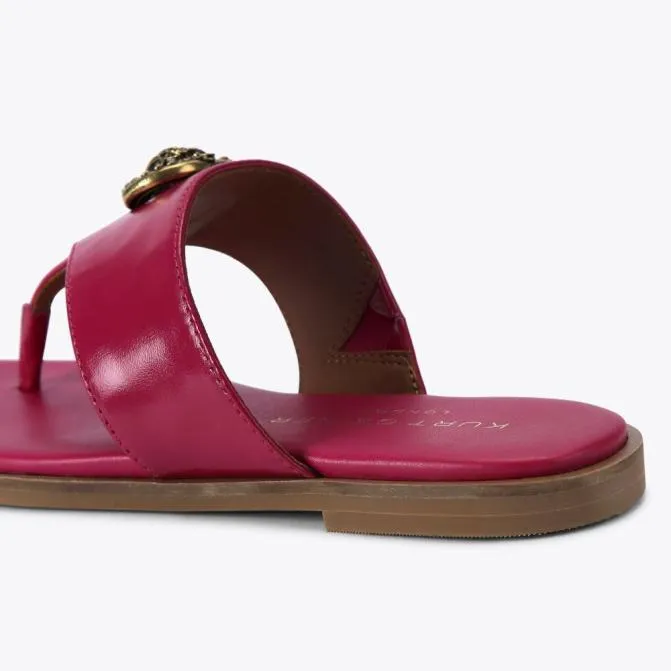 Kurt Geiger Sandals Chelsea Square Tbar Sandal Fushia 8211 Women