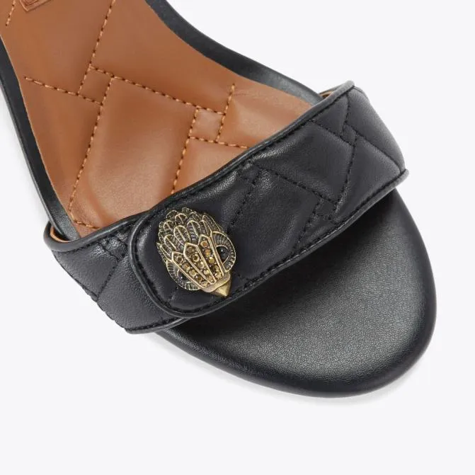 Kurt Geiger Sandals Kensington Langley Heel Black 8211 Women