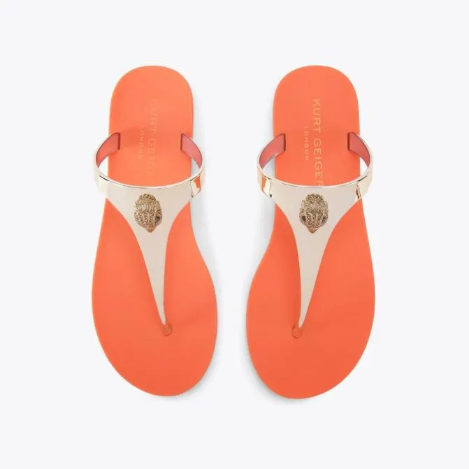 Kurt Geiger Sandals Maddison Tbar Sandal Bronze Combination 8211 Women