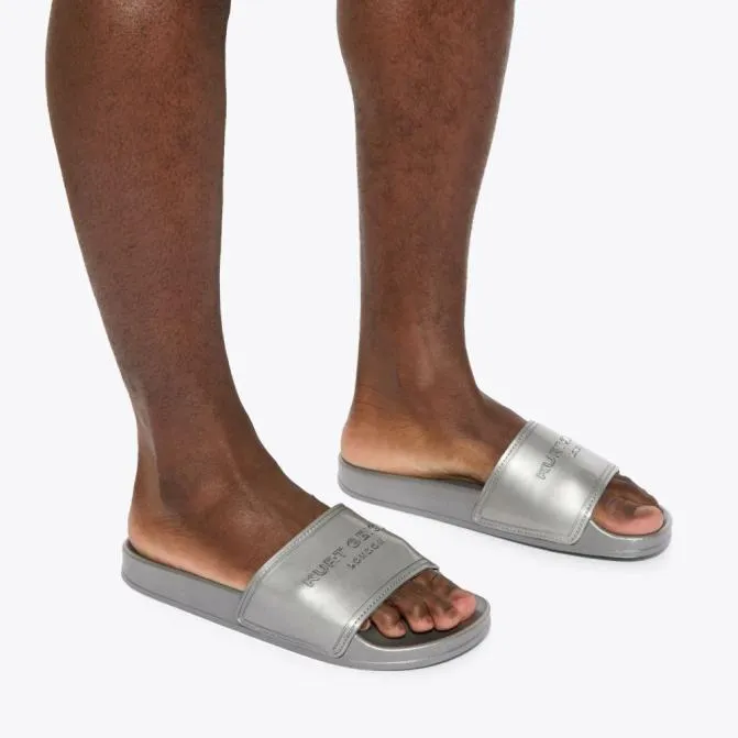 Kurt Geiger Sandals Mens Pool Slider Gunmetal 8211 Men