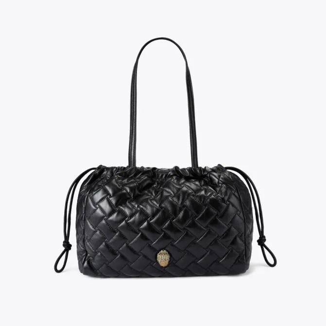 Kurt Geiger Shoulder Bags Kensington String Tote Bag Black 8211 Women