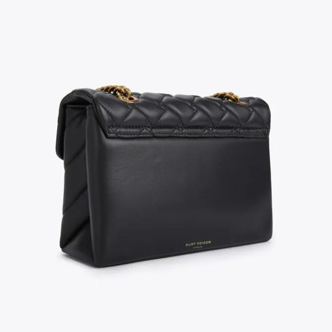 Kurt Geiger Shoulder Bags Leather Kensington Bag Black 8211 Women