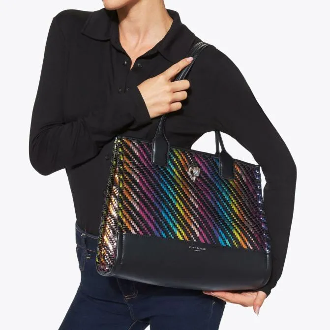 Kurt Geiger Shoulder Bags Small Kensington Square Tote Bag Black Other 8211 Women