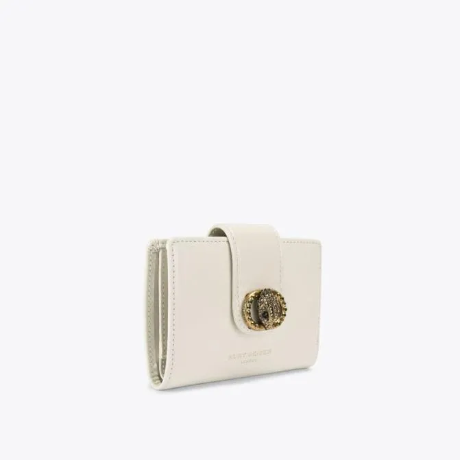 Kurt Geiger Wallets and Purses Chelsea Fold Wallet Bone 8211 Women