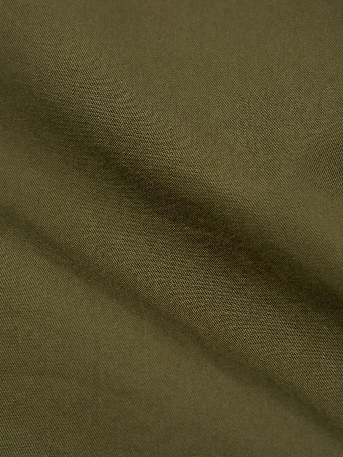 LS Utility Shirt In Olive Military Shirting Men Universal Works Shirts