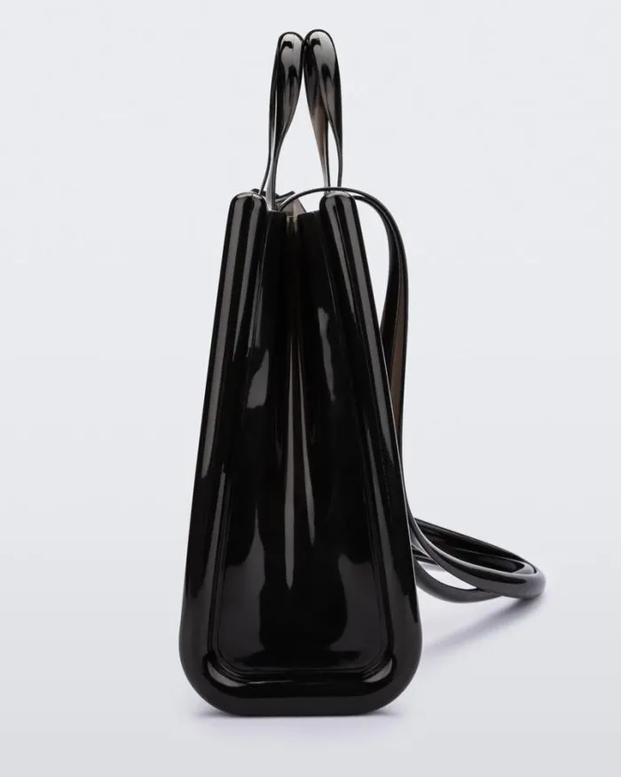 Large Jelly Shopper Black Women Melissa Handbags