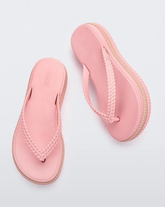 Leblon Pinkbeige Women Melissa Flip Flops