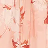 LEO LIN Dresses and Jumpsuits Women Cassie Tie Neck Midi Dress 8211 Peony Print