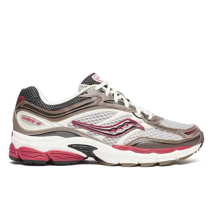 Lifestyle OG ProGrid Omni 9 Brown Red Saucony MenWomen