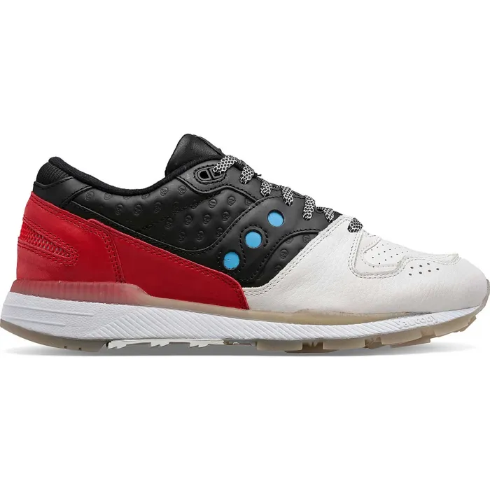 Lifestyle Saucony MenWomen Czarface X Saucony Azura White Black Red