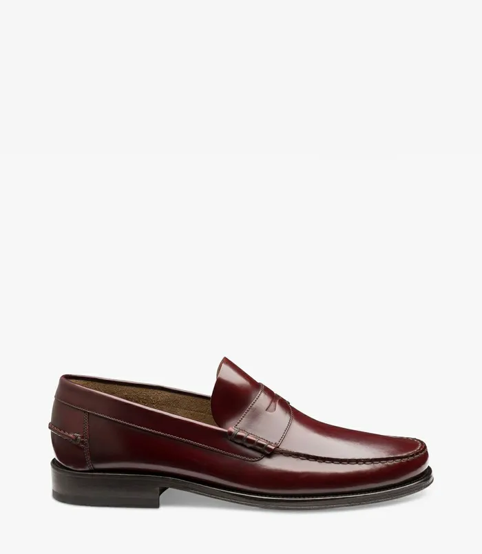 Loafers Loake Men Princeton Burgundy