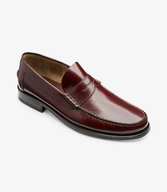 Loafers Loake Men Princeton Burgundy Loafers Loake Men Princeton Burgundy