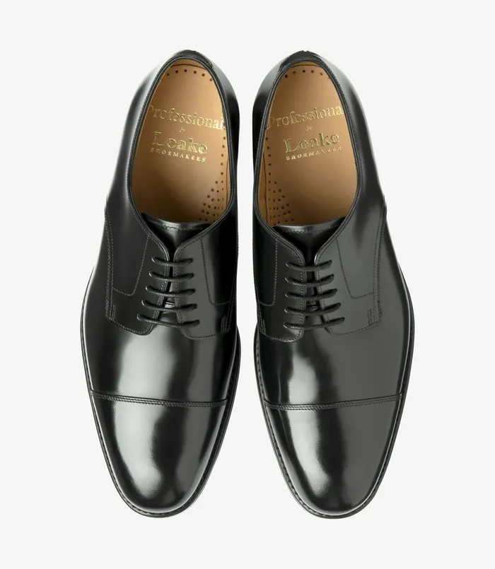 Loake Toe Caps Men 305 Black