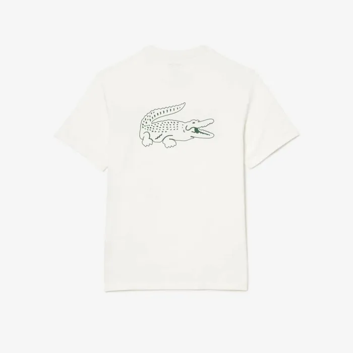 Loungewear and Pajamas Men Lacoste Men039s Contrast Branded Lounge TShirt White 70v