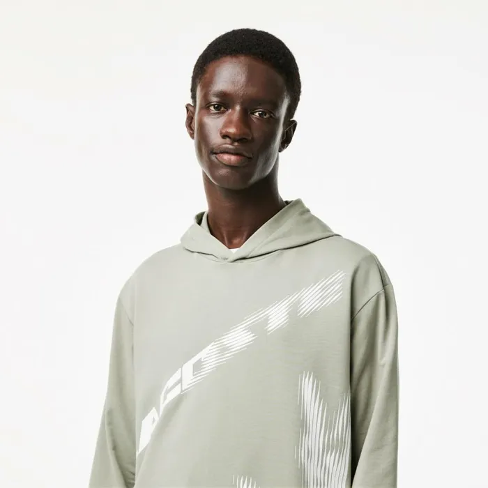 Loungewear and Pajamas Men Lacoste Mens Contrast Croc Hoodie Khaki Green G21