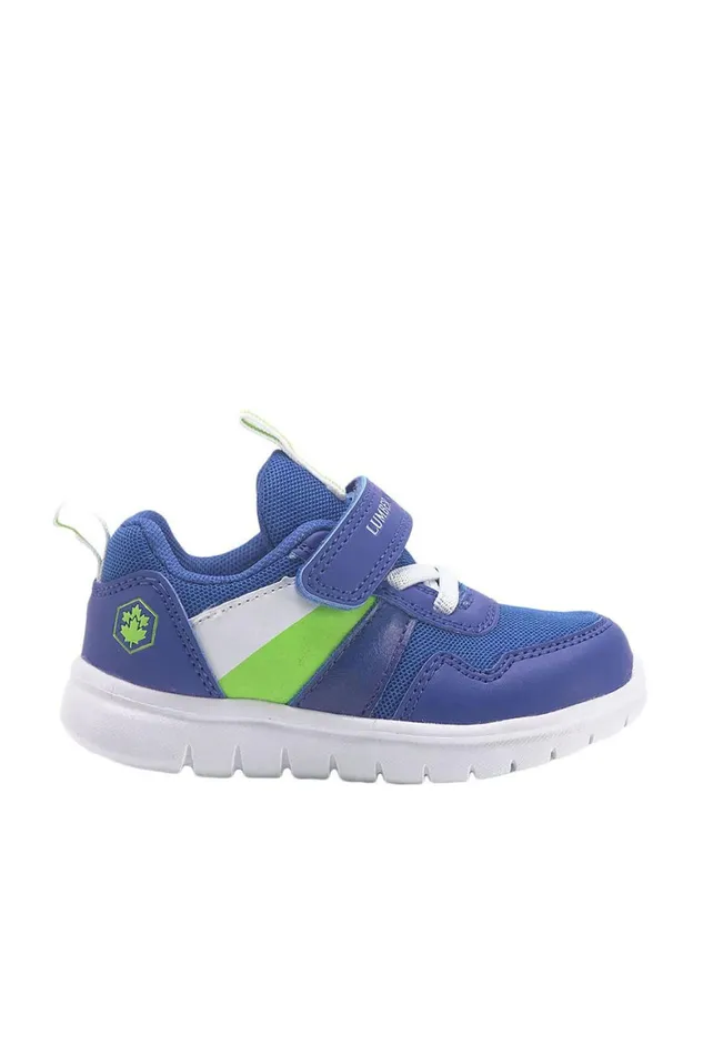 Lumberjack Shoes Boys 1 VELCRO AND ELASTIC LACE BLUE Boy Basic Casual Boots Blue