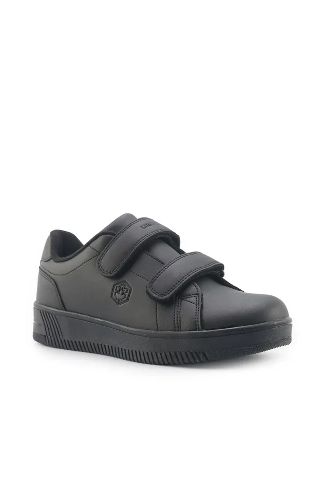 Lumberjack Shoes Boys 2 VELCRO SNEAKER TOTAL BLACK Boy Sneaker Black