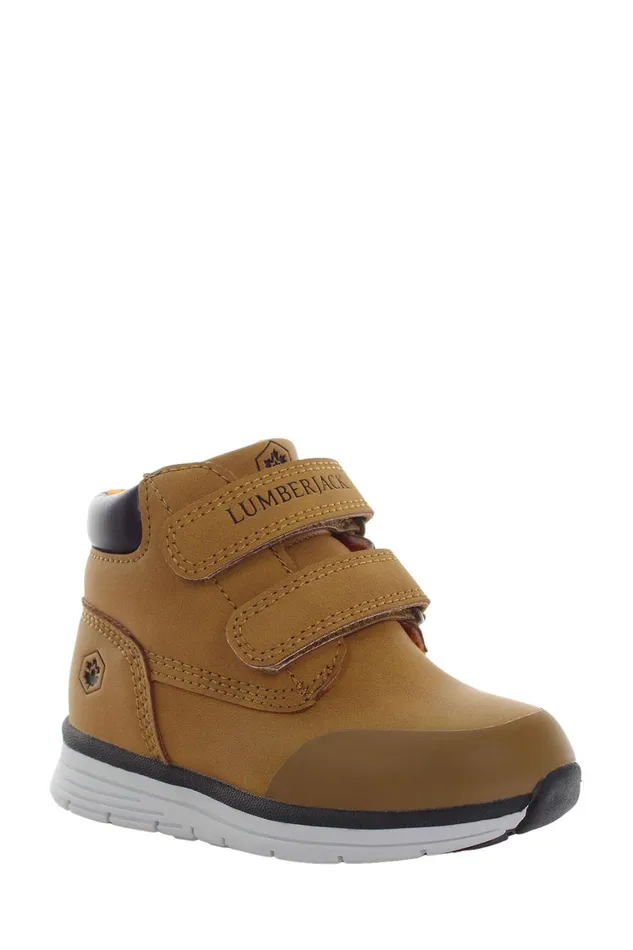 Lumberjack Shoes Boys ANKLE BOOT 2 VELCRO YELLOW Boy Basic Casual Boots Yellow