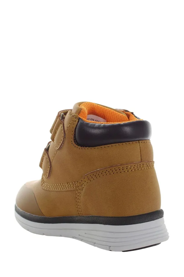 Lumberjack Shoes Boys ANKLE BOOT 2 VELCRO YELLOW Boy Basic Casual Boots Yellow