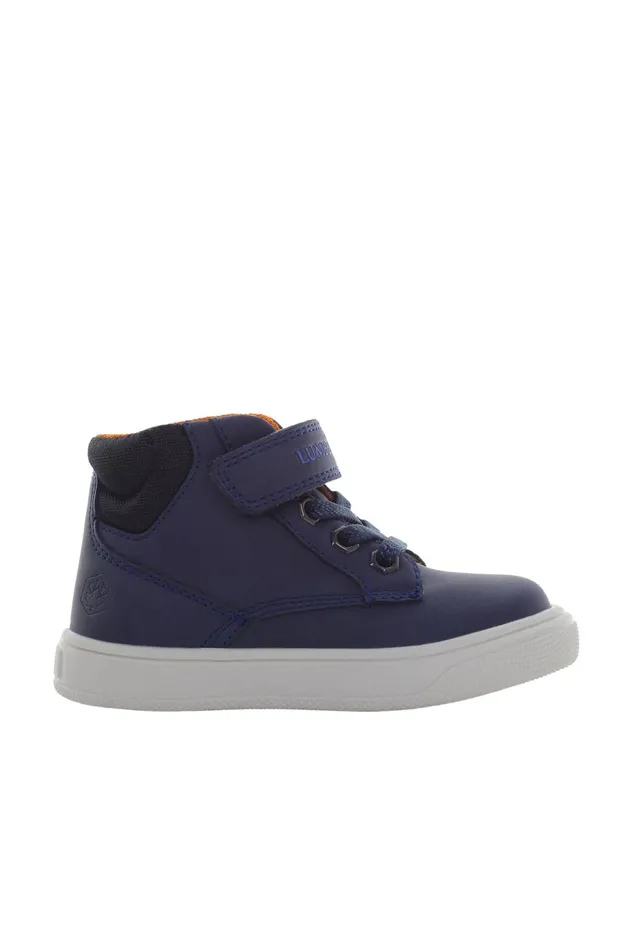 Lumberjack Shoes Boys HIGH CUT SNEAKER 1 VELCRO NAVY BLUE Boy 782 Blue